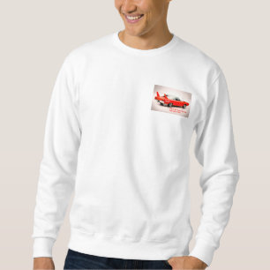 Klassisk bildsbild för manar's-Sweatshirt-White Långärmad Tröja