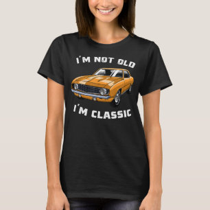 Klassisk bilgrafik med Coola i bilform Lustigt Jag T Shirt
