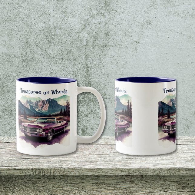 Klassisk bilkaffe Mugg (Customizable; with/without personalization.  
Personalize, Edit Using Design Tool.
)