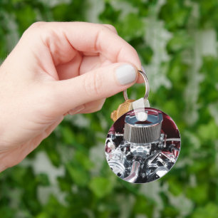 Klassisk bilmotor nyckelring