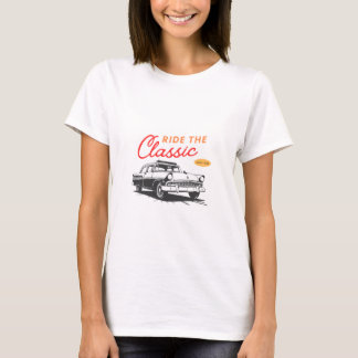Klassisk Bilt-Shirt – Grafik med Retro Bil T Shirt