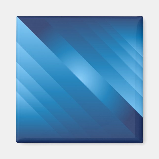 klassisk blå 21 magnet (Framsidan)