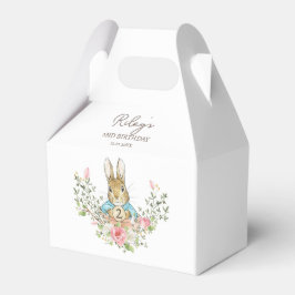 Klassisk blå Peter på Kaninens födelsedag Presentaskar