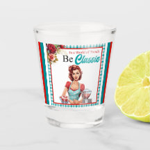 Klassisk Blå Pinup Sällskapsdamernas Party