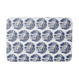 Klassisk blå Willow Design Kitchen Matta eller