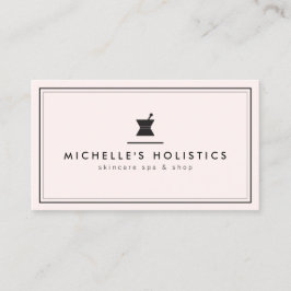 Klassisk Blek av hypoteksläkemedel Rosa Visitkort