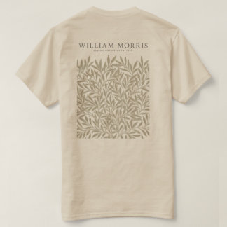 Klassisk blomstertryckt t-shirt