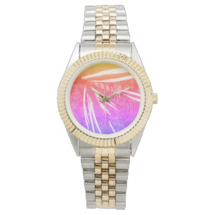 Klassisk blöt flyger mönster för öring- och basfis armbandsur