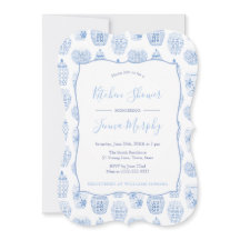 Klassisk Blue and White Kitchen Möhippa Party