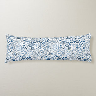 KLASSISK BLUE   Boho Blommigt Beauty Kroppskudde