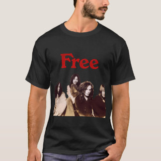 Klassisk bluesrock Fr.ee Inspirerad konstverk med T Shirt