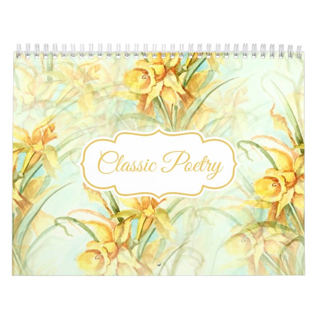 Klassisk bokskapskalender kalender (Omslag)