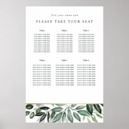 Klassisk botanisk design poster