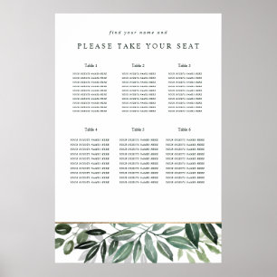 Klassisk botanisk design poster