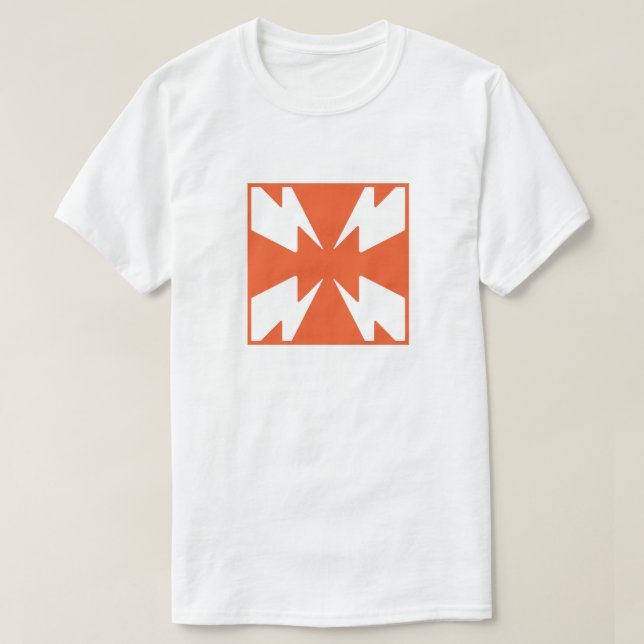 Klassisk brandbrev X monogram T Shirt (Design framsida)