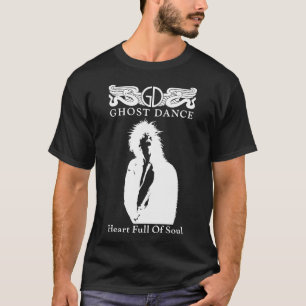 Klassisk brittisk goth rock-band Ghost dance Heart T Shirt
