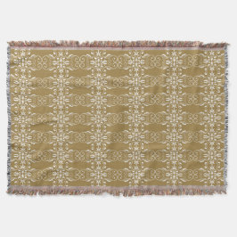 Klassisk Bronsdimma Ornamental  Filt