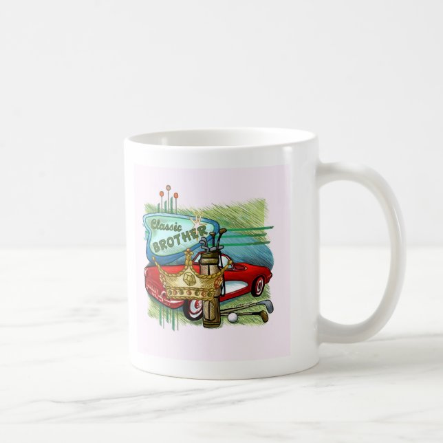 Klassisk bror kaffemugg (Höger)
