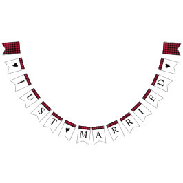 Klassisk Buffalo Play Check Black Red Vimplar