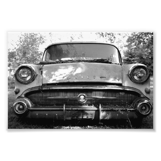 Klassisk buick fototryck (Framsidan)