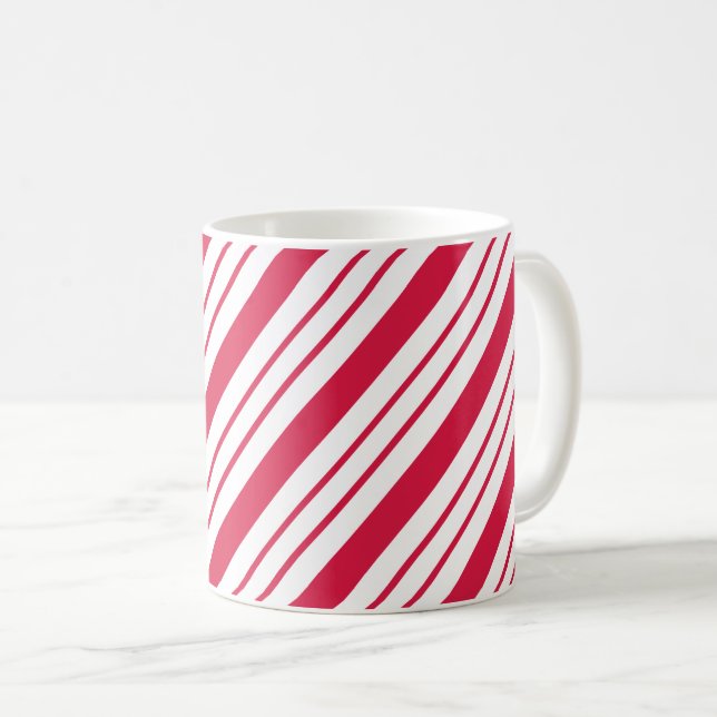 Klassisk Candy cane-kaffe Mugg (Framsida höger)