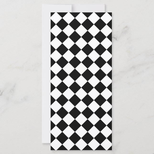 Klassisk Checkers för svart och vitt (Framsida)