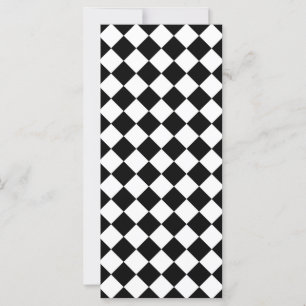 Klassisk Checkers för svart och vitt