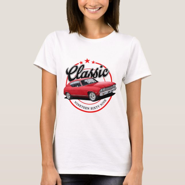 Klassisk Chevelle T Shirt (Framsida)