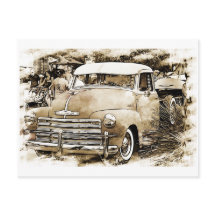 Klassisk Chevy Chevrolet Lastbil