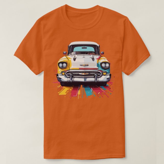 klassisk Chevy T Shirt (Design framsida)