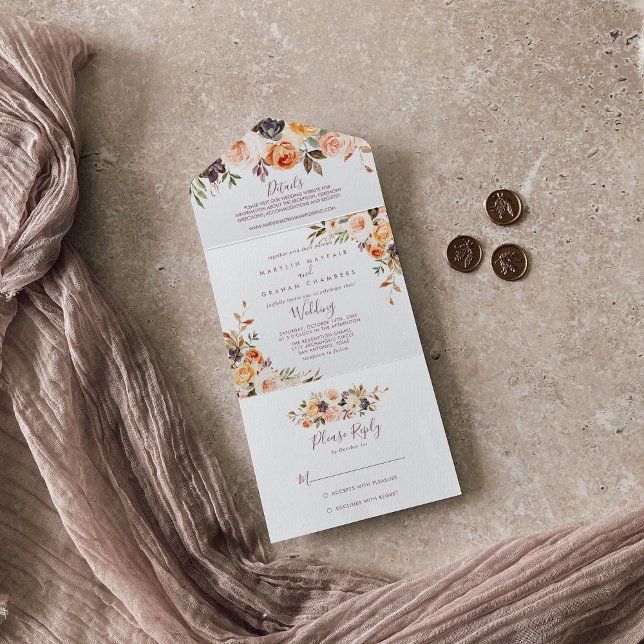 Klassisk Chic Boho Blommigt Bröllop (Skapare uppladdad)
