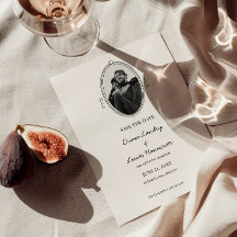 Klassisk Chic Bröllop spara datum