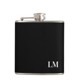 Klassisk Chic Elegant Bröllopsmonogram Fickplunta