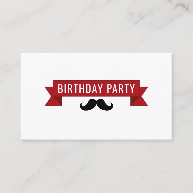 Klassisk cirkus-Poster, Barn Födelsedagsfest Bilje Tilläggskort (Framsida)