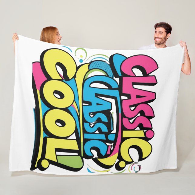 Klassisk Coola Fleecefilt (På plats)