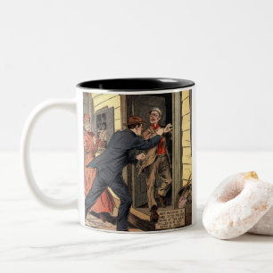 Klassisk coola Två-Tonad mugg