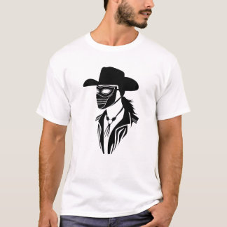 Klassisk Cowboy Western Vintage Amerikansk Cowboy T Shirt