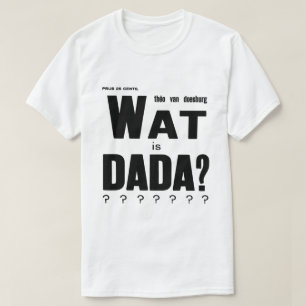 KLASSISK DADA ART AVANT GARDE DESIGN TEE SHIRT