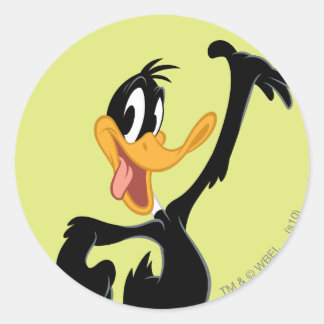 Klassisk DAFFY ANKA™ Runt Klistermärke
