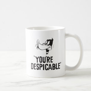 Klassisk DAFFY DUCK™ "Du är förfärlig" Kaffemugg
