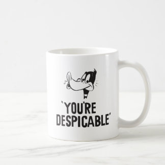 Klassisk DAFFY DUCK™ "Du är förfärlig" Kaffemugg