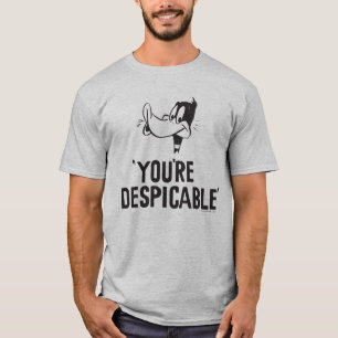 Klassisk DAFFY DUCK™ "Du är förkastlig" T-shirt