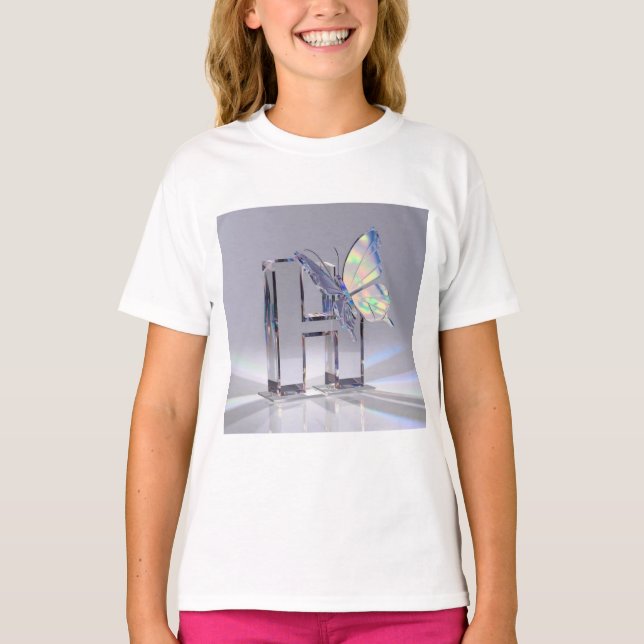 Klassisk Dam Cotton Blend T-Shirt (Framsida)