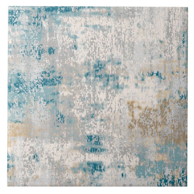 Klassisk Damask Turkisk Vintage  Kakelplatta (Framsidan)