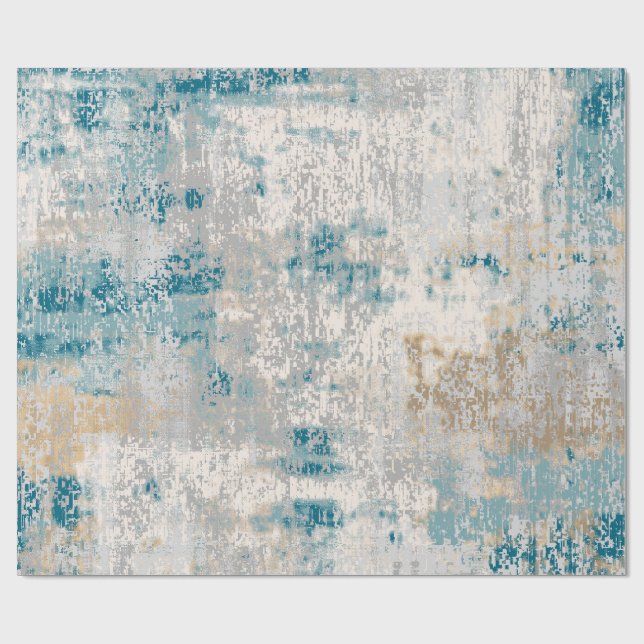 Klassisk Damask Turkisk Vintage  Presentpapper (Platt)