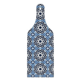 Klassisk Delft Bloom - Blå och vit Blommigt Tile