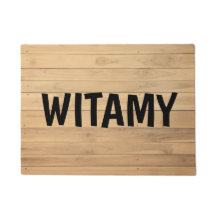 Klassisk dörrmatta.