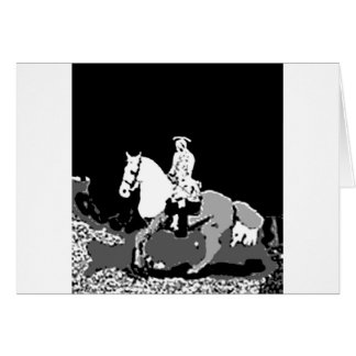 Klassisk Dressage 3 Hälsningskort