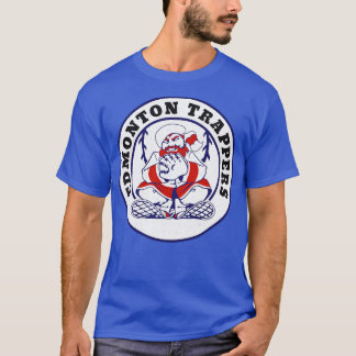 Klassisk Edmonton Trappers Baseball T Shirt