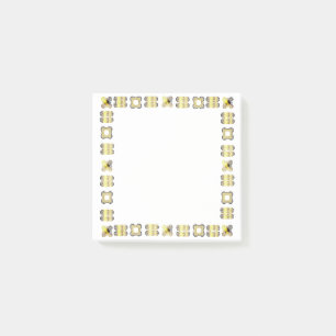 Klassisk egyptisk symbolisk Gräns Post-it Block